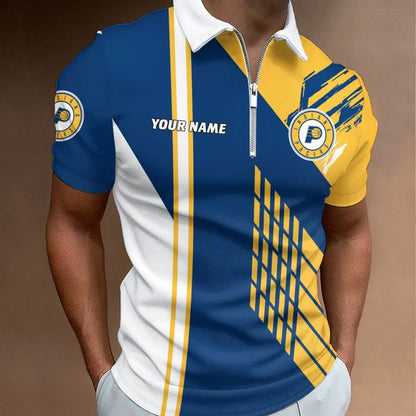 LIMITED EDITION - NEW CUSTOMIZED NBA06 IPA INDIANA PACERS POLO SHIRT, ZIP POLO SHIRT & T-SHIRTS