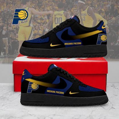 LIMITED EDITION - NEW CUSTOMIZED NBA06 IPA INDIANA PACERS AF1 SNEAKERS
