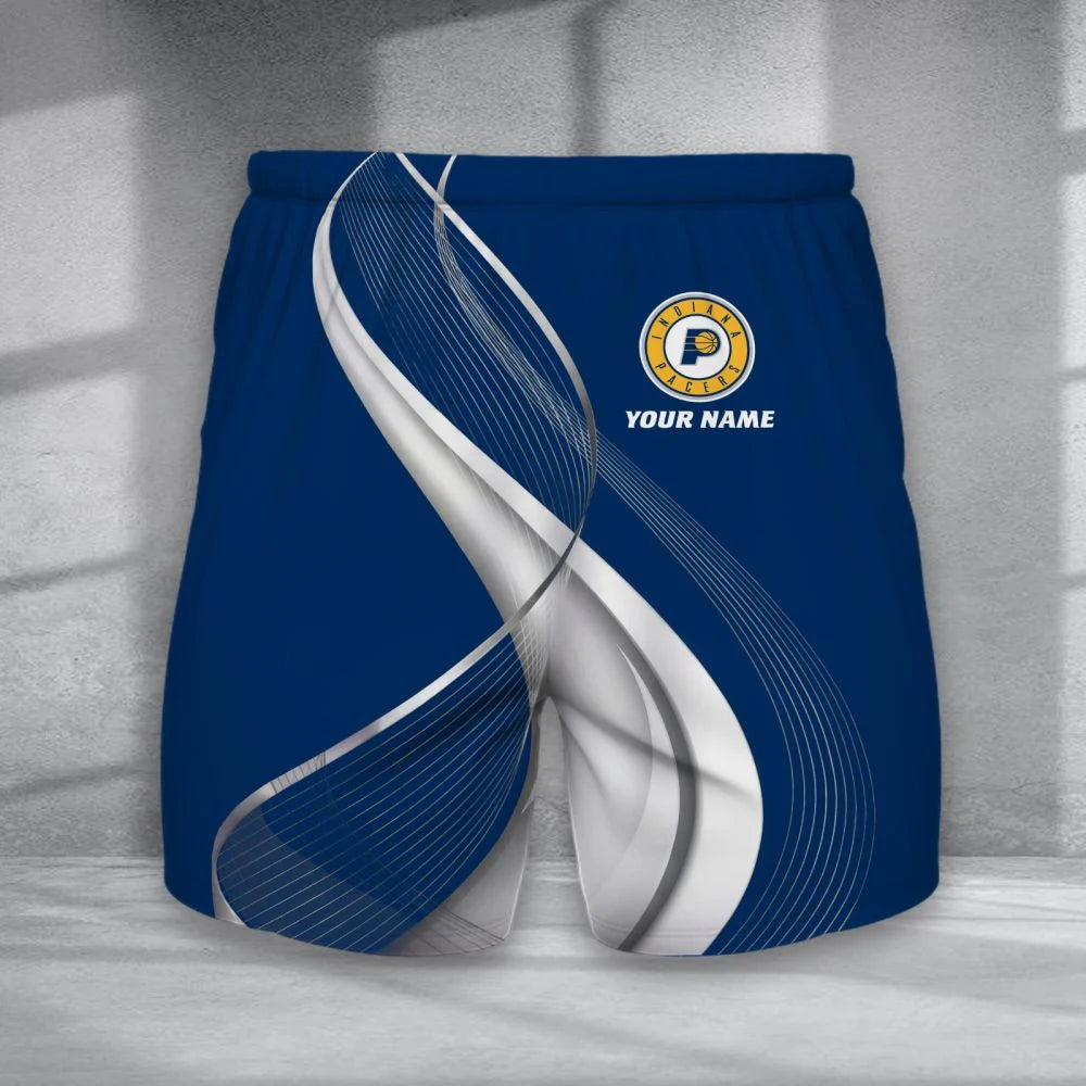 LIMITED EDITION - NEW CUSTOMIZED NBA06 IPA INDIANA PACERS SHORT PANTS