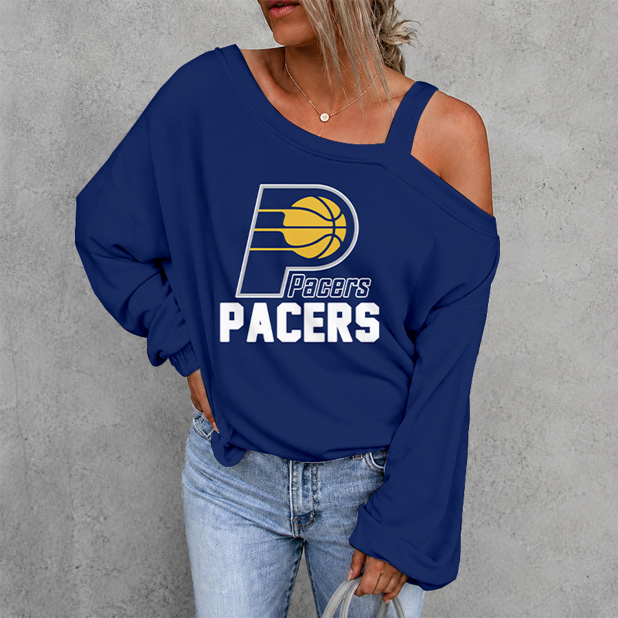 [HOT DEAL] NEW CUSTOMIZED NBA06 IPA INDIANA PACERS DROP SHOULDER SWEATSHIRT