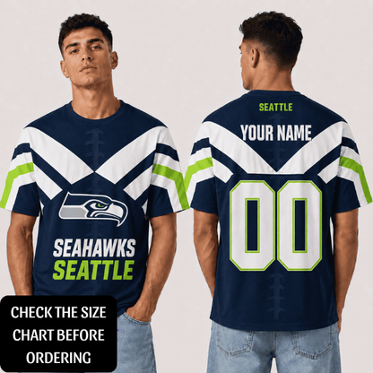 VIRAL EDITION - NEW CUSTOMIZED NFL06 SSH SEATTLE SEAHAWKS T-SHIRT, POLO SHIRT, ZIP POLO SHIRT, HOODIE, ZIP HOODIE & SWEATSHIRT