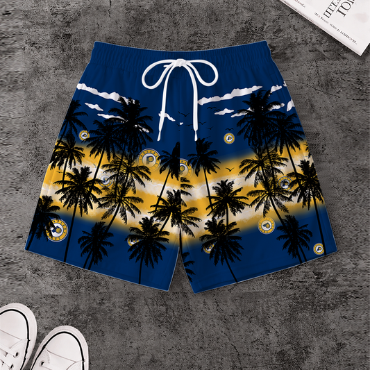 LIMITED EDITION - NEW CUSTOMIZED NBA06 IPA INDIANA PACERS SHORT PANTS