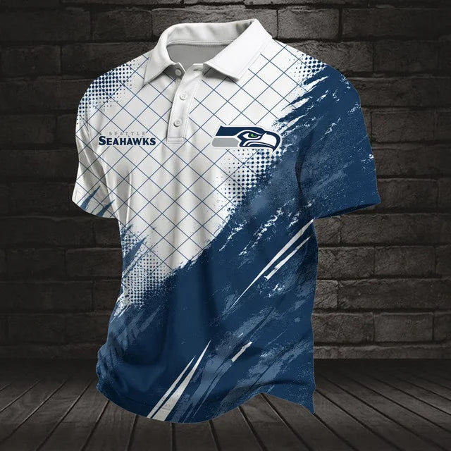 EXCLUSIVE EDITION - NEW CUSTOMIZED NFL06 SSH SEATTLE SEAHAWKS POLO SHIRT, ZIP POLO SHIRT, T-SHIRT, HOODIE, ZIP HOODIE & SWEATSHIRT