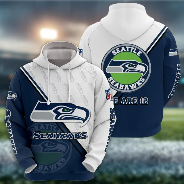 ELITE EDITION - NEW CUSTOMIZED NFL06 SSH SEATTLE SEAHAWKS HOODIE, ZIP HOODIE, T-SHIRT, POLO SHIRT, ZIP POLO SHIRT & SWEATSHIRT