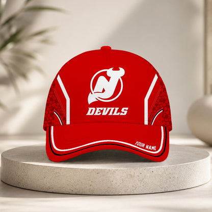 VIRAL EDITION - NEW CUSTOMIZED NHL06 NJD NEW JERSEY DEVILS CLASSIC CAP
