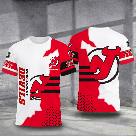 LIMITED EDITION - NEW CUSTOMIZED NHL06 NJD NEW JERSEY DEVILS T-SHIRT, POLO SHIRT, ZIP POLO SHIRT, SWEATSHIRT, HOODIE & ZIP HOODIE