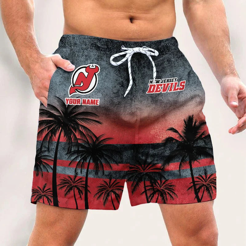 LIMITED EDITION - NEW PREMIUM NHL06 NJ DEVILS SHORT PANTS