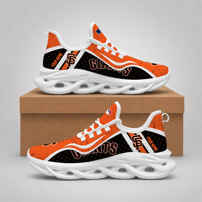 ELITE EDITION - NEW CUSTOMIZED MLB06 SFG SAN FRANCISCO GIANTS MAX SOUL SHOES