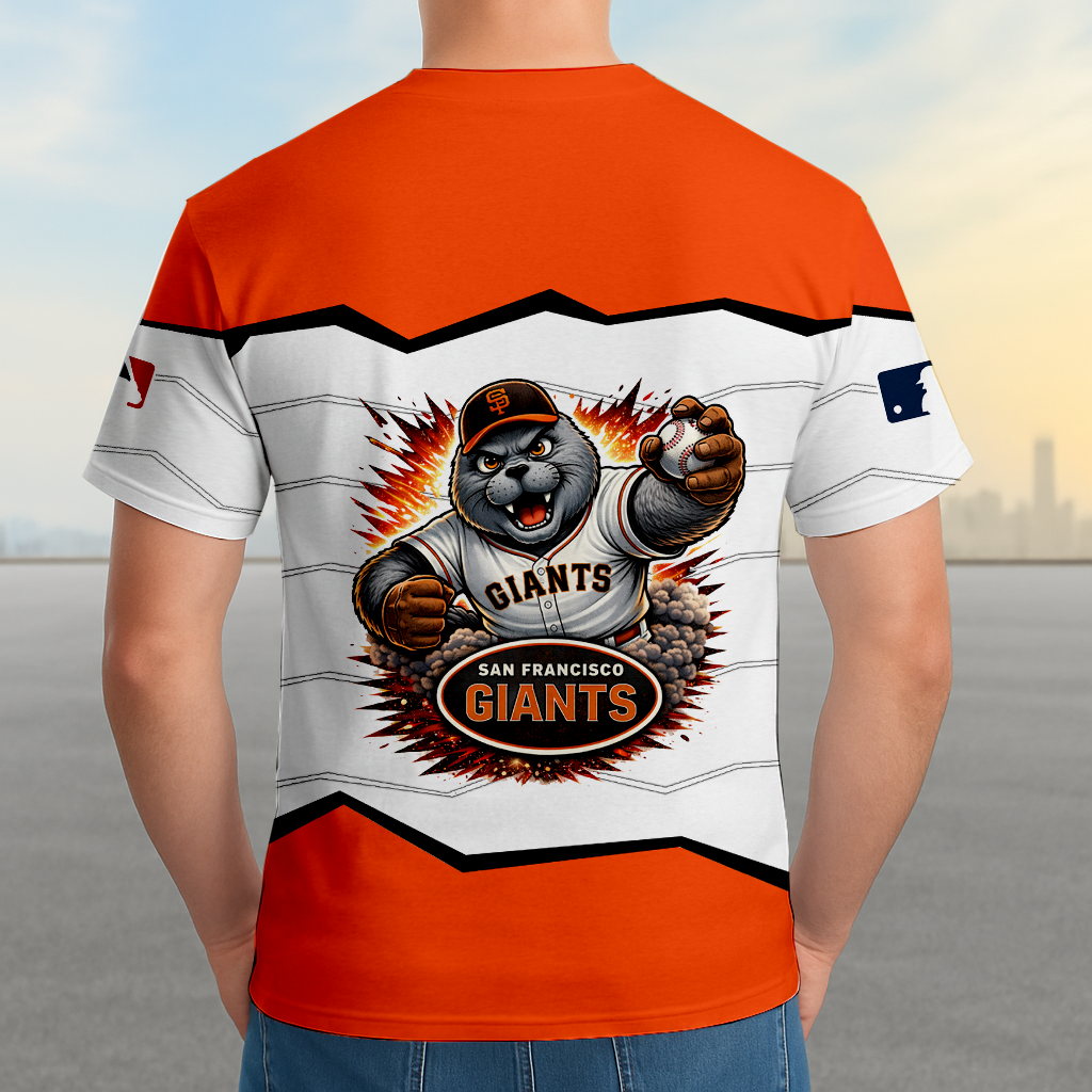 LIMITED EDITION - NEW CUSTOMIZED MLB06 SFG SAN FRANCISCO GIANTS UNISEX T-SHIRT, SWEASHIRTS, HOODIE & JACKETS
