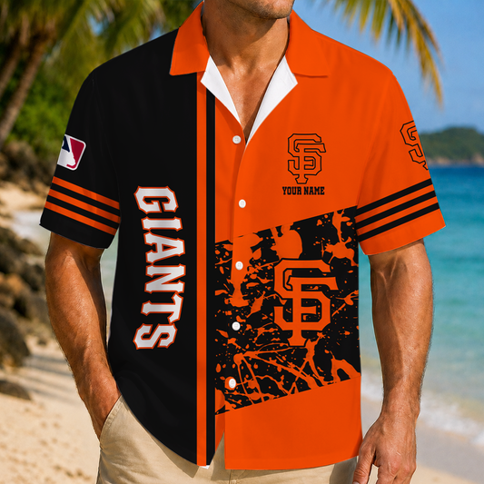 LIMITED EDITION - NEW CUSTOMIZED MLB06 SFG SAN FRANCISCO GIANTS UNISEX HAWAIIAN SHIRT