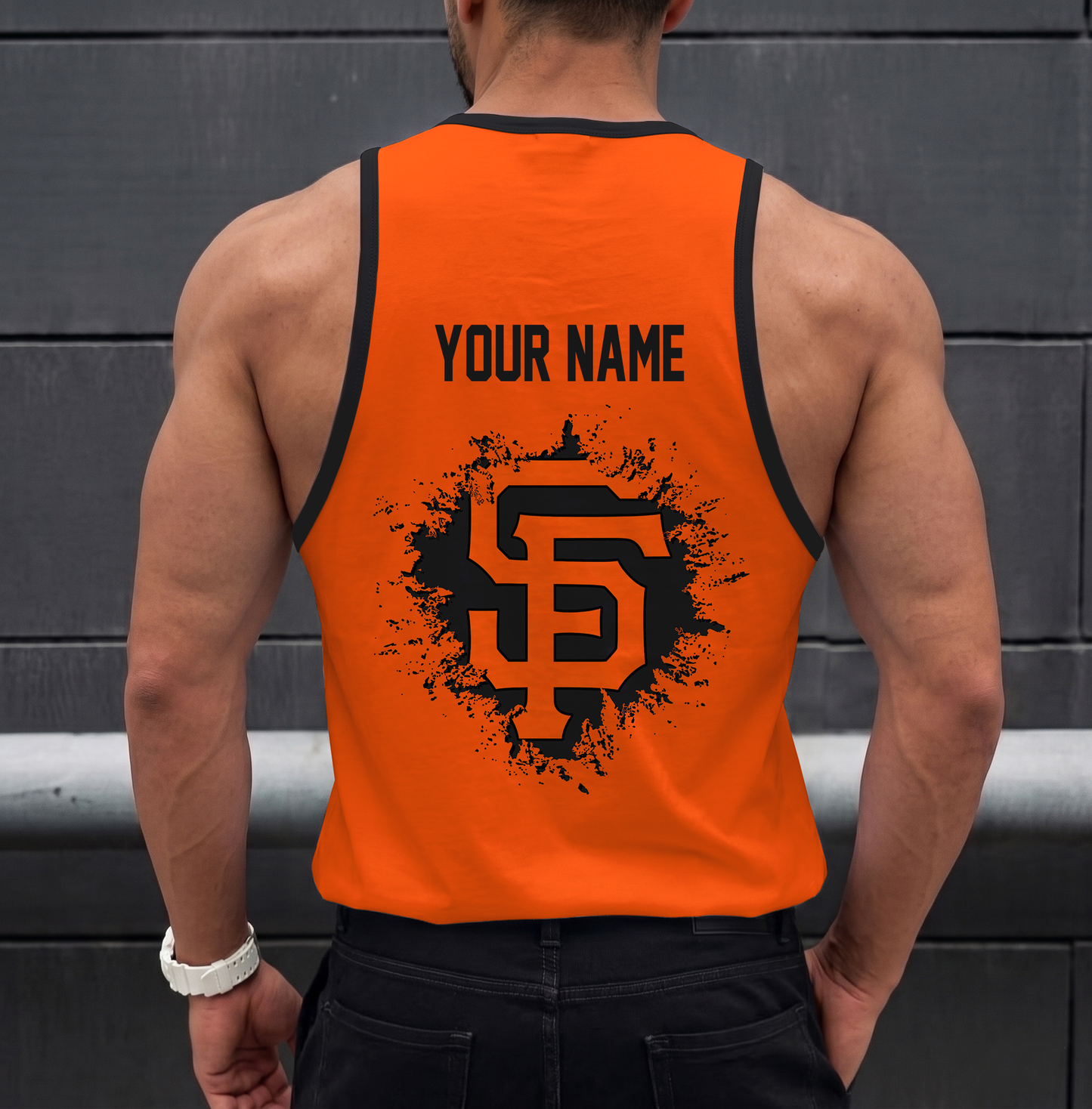 VIRAL EDITION - NEW CUSTOMIZED MLB06 SAN FRANCISCO GIANTS UNISEX TANK TOP
