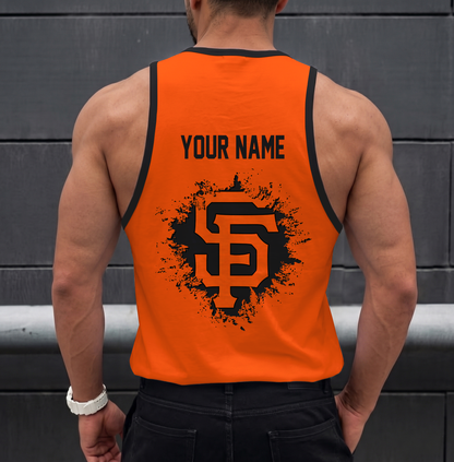 VIRAL EDITION - NEW CUSTOMIZED MLB06 SAN FRANCISCO GIANTS UNISEX TANK TOP