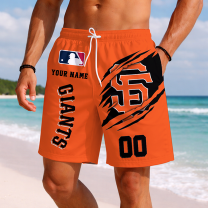 LIMITED EDITION - NEW PREMIUM MLB06 SFG SAN FRANCISCO GIANTS SHORT PANTS
