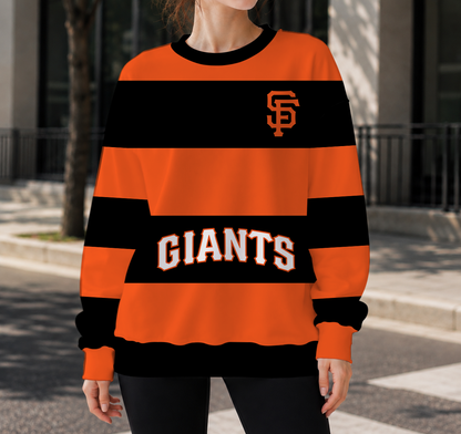 LIMITED EDITION - NEW CUSTOMIZED MLB06 SFG SAN FRANCISCO GIANTS UNISEX SWEATSHIRT