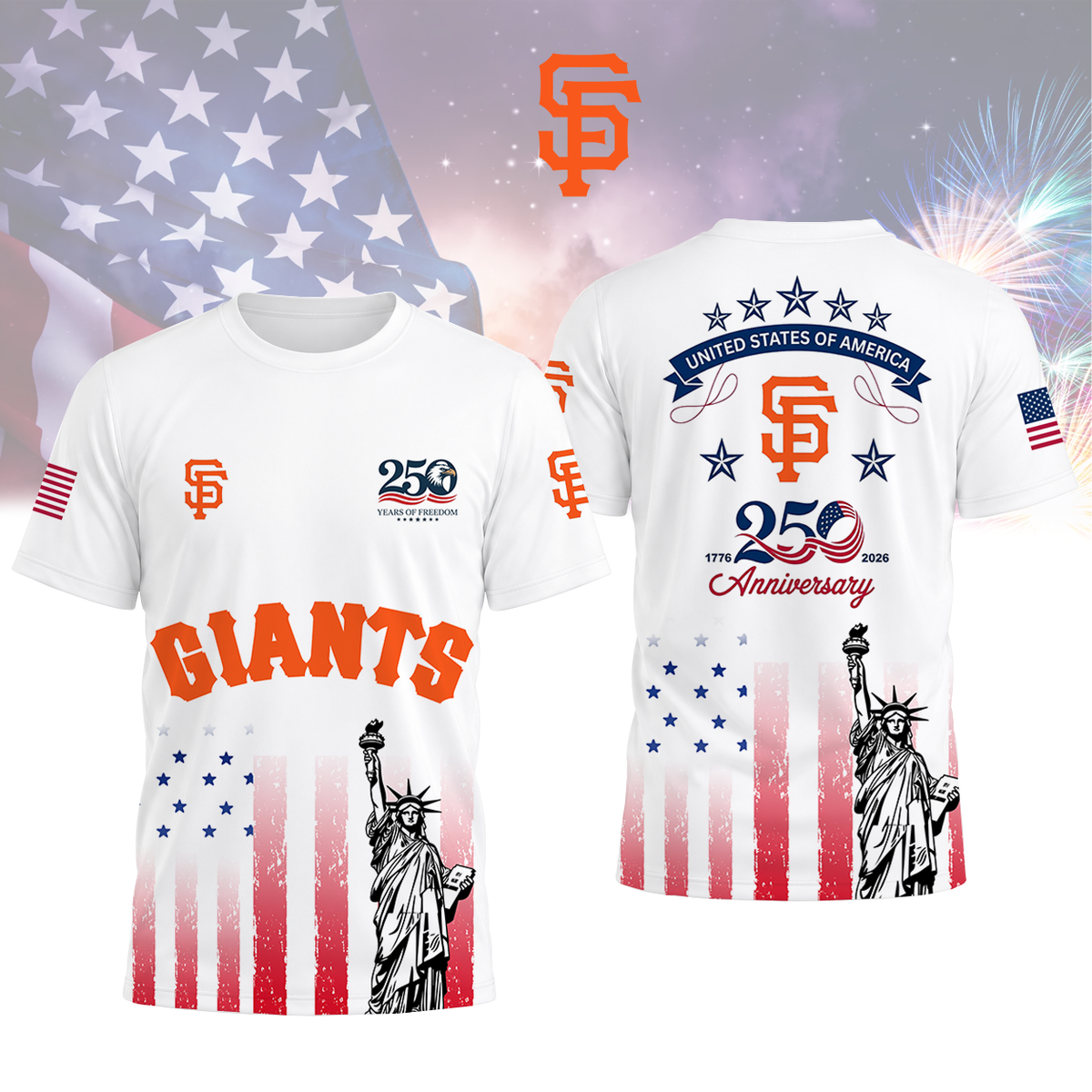 LIMITED EDITION - NEW CUSTOMIZED MLB06 SFG SAN FRANCISCO GIANTS T-SHIRT, POLO SHIRT, ZIP POLO SHIRT, SWEATSHIRT, HOODIE & ZIP HOODIE