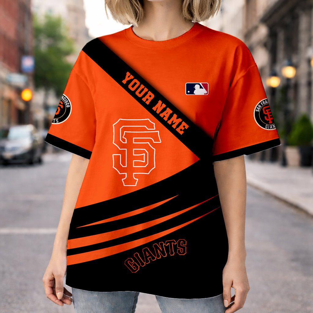 LIMITED EDITION - NEW CUSTOMIZED MLB06 SFG SAN FRANCISCO GIANTS UNISEX T-SHIRT, POLO, HOODIE & JACKETS