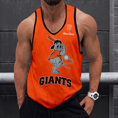 LIMITED EDITION - NEW CUSTOMIZED MLB06 SAN FRANCISCO GIANTS UNISEX TANK TOP