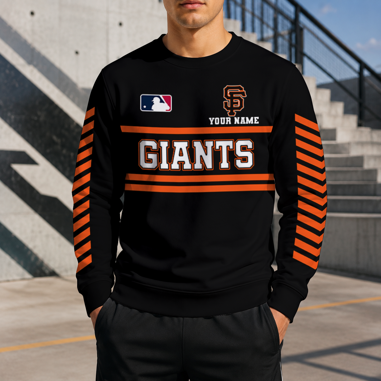 VIRAL EDITION - NEW CUSTOMIZED MLB06 SFG SAN FRANCISCO GIANTS UNISEX SWEATSHIRT