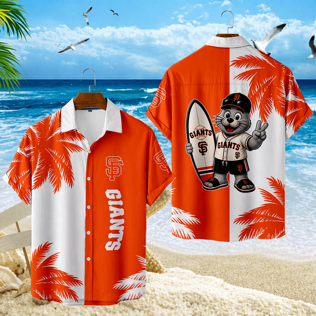 LIMITED EDITION - NEW CUSTOMIZED MLB06 SFG SAN FRANCISCO GIANTS UNISEX HAWAIIAN SHIRT