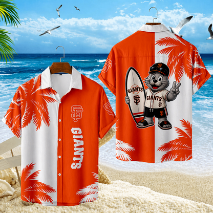LIMITED EDITION - NEW CUSTOMIZED MLB06 SFG SAN FRANCISCO GIANTS UNISEX HAWAIIAN SHIRT