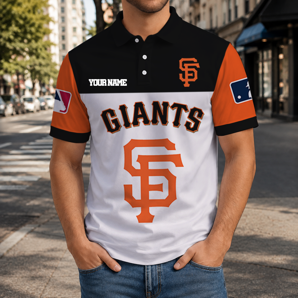 LIMITED EDITION - NEW CUSTOMIZED MLB06 SFG SAN FRANCISCO GIANTS T-SHIRT, POLO SHIRT, ZIP POLO SHIRT, SWEATSHIRT, HOODIE & ZIP HOODIE