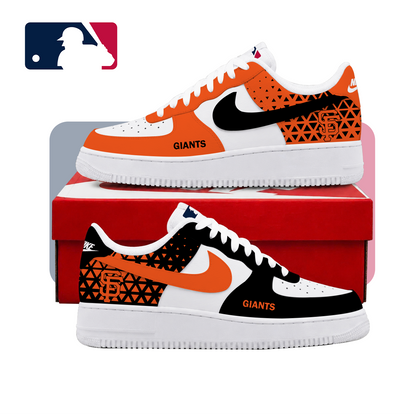 VIRAL EDITION - NEW CUSTOMIZED MLB06 SFG SAN FRANCISCO GIANTS AF1 SHOES