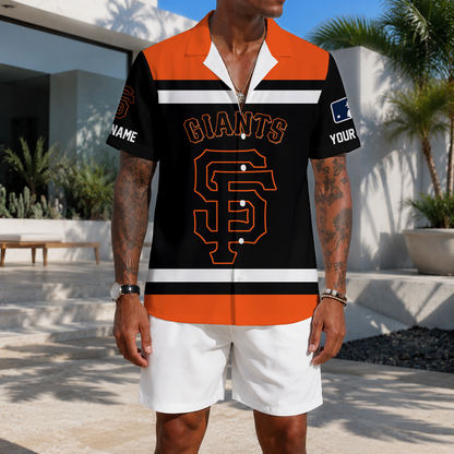 LIMITED EDITION - NEW CUSTOMIZED MLB06 SFG SAN FRANCISCO GIANTS UNISEX HAWAIIAN SHIRT