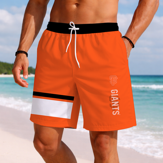 LIMITED EDITION - NEW PREMIUM MLB06 SFG SAN FRANCISCO GIANTS BASEBALL SHORT PANTS