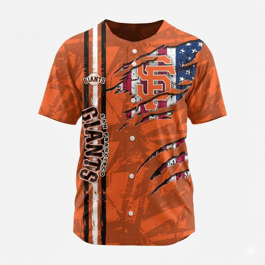 LIMITED EDITION - NEW CUSTOMIZED MLB06 SFG SAN FRANCISCO GIANTS BASEBALL JERSEY
