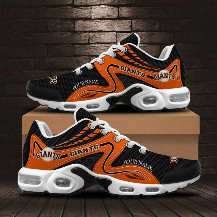 LIMITED EDITION - NEW CUSTOMIZED MLB06 SFG SAN FRANCISCO GIANTS AIR MAX PLUS SNEAKERS