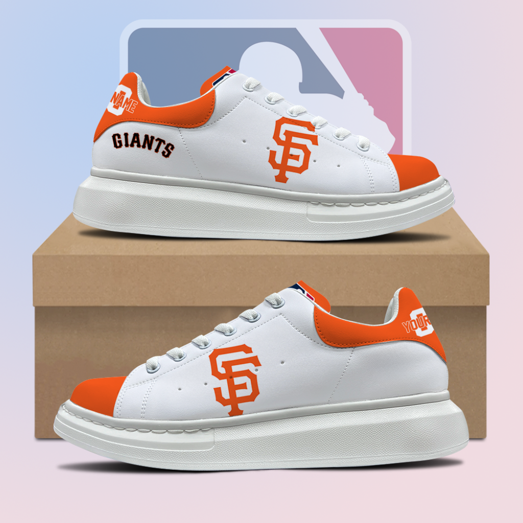 [FLASH SALE] NEW CUSTOMIZED MLB06 SFG SAN FRANCISCO GIANTS MCQUEEN SHOES
