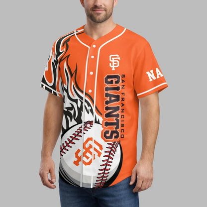 [FLASH SALE] NEW CUSTOMIZED MLB06 SFG SAN FRANCISCO GIANTS BASEBALL JERSEY