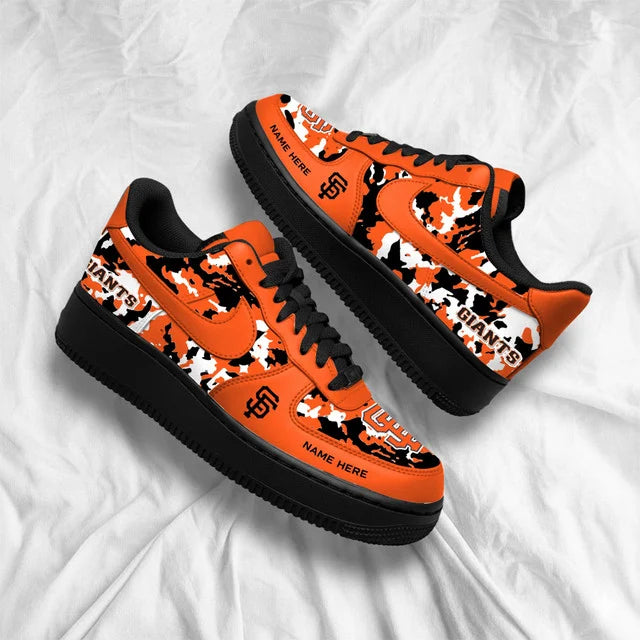 [FLASH SALE] NEW CUSTOMIZED MLB06 SFG SAN FRANCISCO GIANTS AF1 SHOES