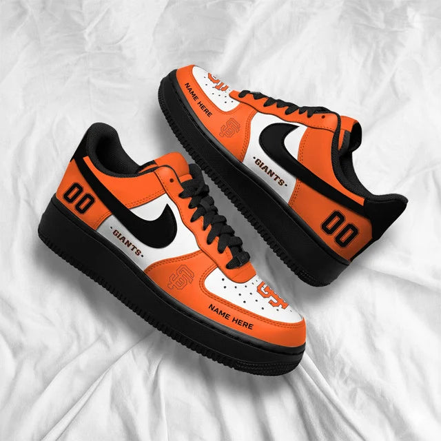 [FLASH SALE] NEW CUSTOMIZED MLB06 SFG SAN FRANCISCO GIANTS AF1 SHOES