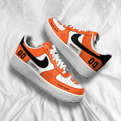 [FLASH SALE] NEW CUSTOMIZED MLB06 SFG SAN FRANCISCO GIANTS AF1 SHOES