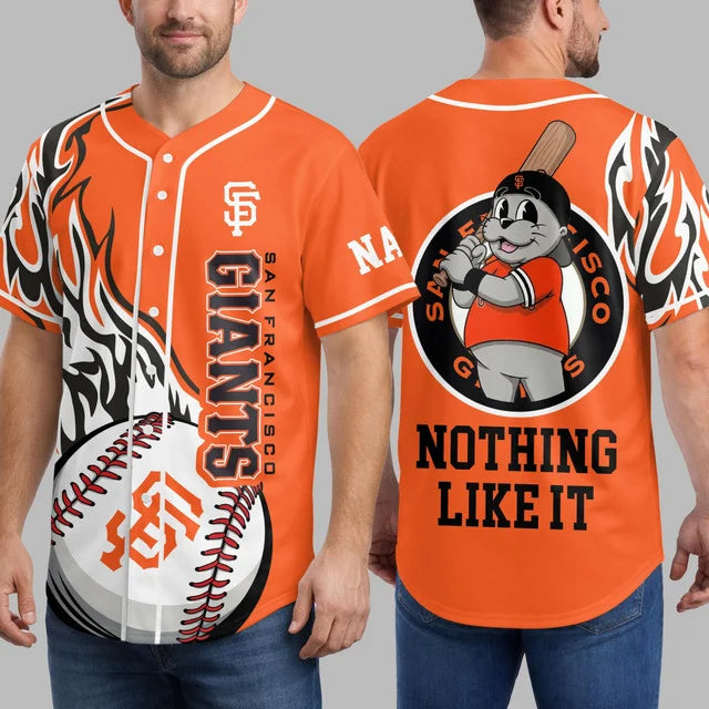 [FLASH SALE] NEW CUSTOMIZED MLB06 SFG SAN FRANCISCO GIANTS BASEBALL JERSEY
