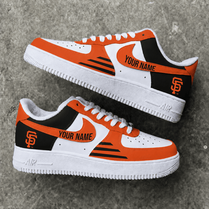 [FLASH SALE] NEW CUSTOMIZED MLB06 SFG SAN FRANCISCO GIANTS AF1 SHOES