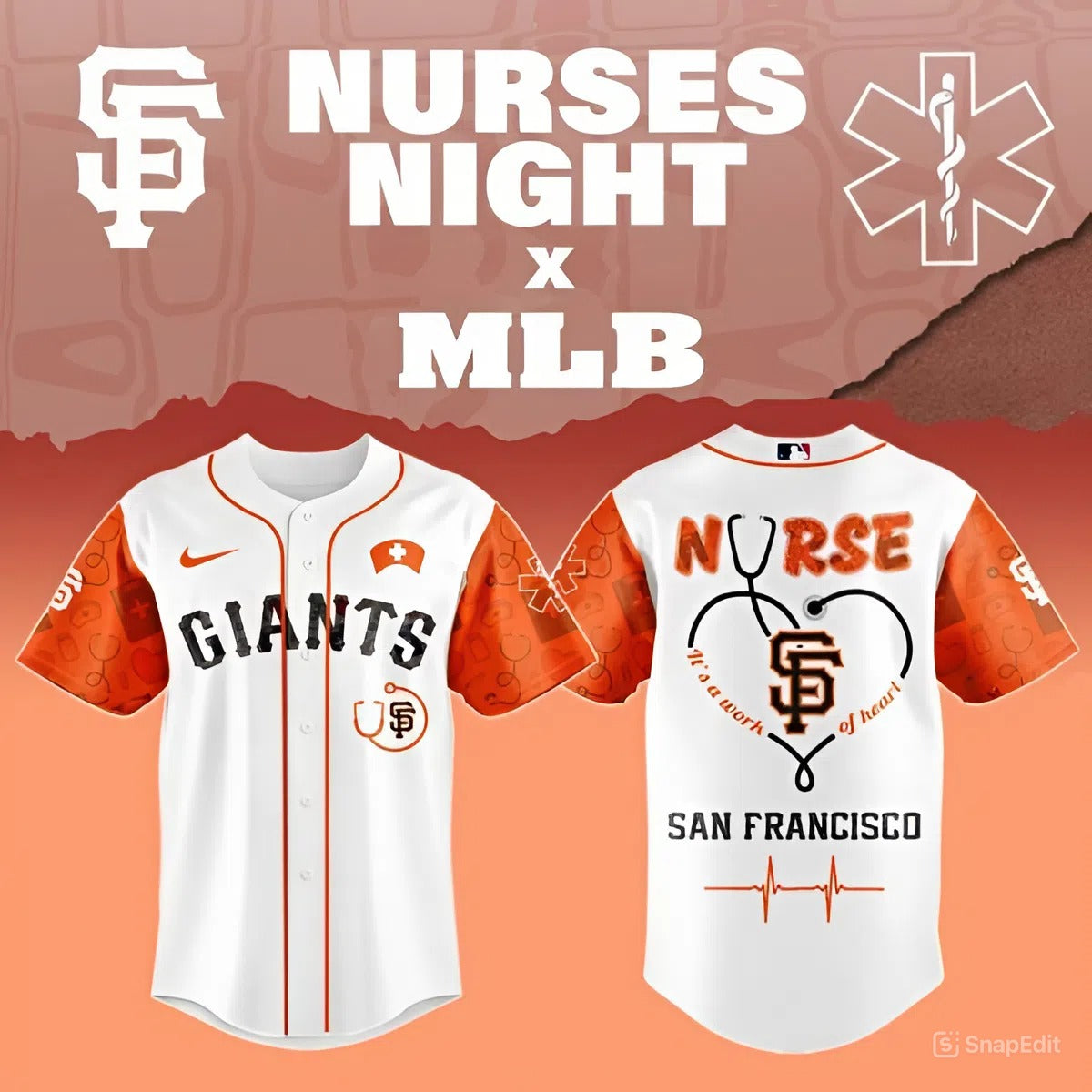 LIMITED EDITION - NEW CUSTOMIZED MLB06 SFG SAN FRANCISCO GIANTS BASEBALL JERSEY