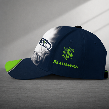LIMITED EDITION - NEW CUSTOMIZED NFL06 SSH SEATTLE SEAHAWKS CLASSIC CAP