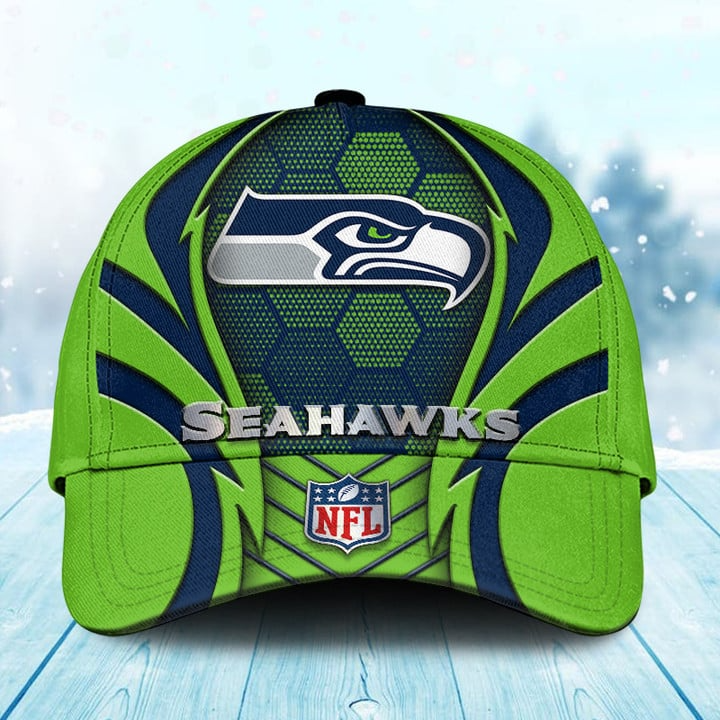 LIMITED EDITION - NEW CUSTOMIZED NFL06 SSH SEATTLE SEAHAWKS CLASSIC CAP