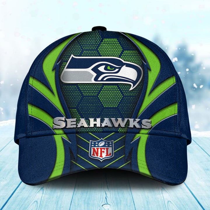LIMITED EDITION - NEW CUSTOMIZED NFL06 SSH SEATTLE SEAHAWKS CLASSIC CAP