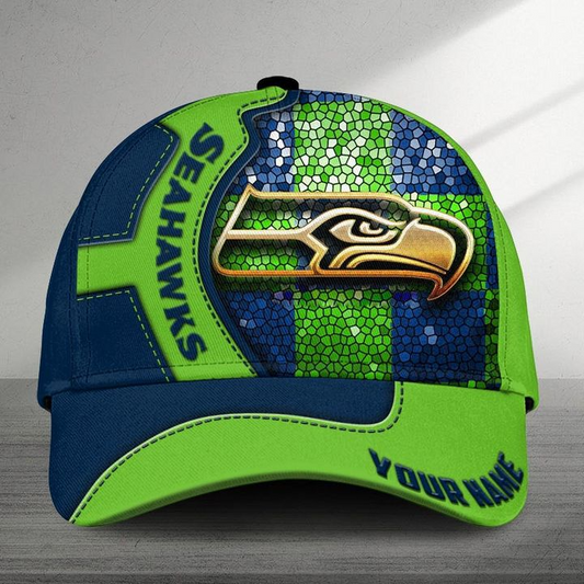 LIMITED EDITION - NEW CUSTOMIZED NFL06 SSH SEATTLE SEAHAWKS CLASSIC CAP