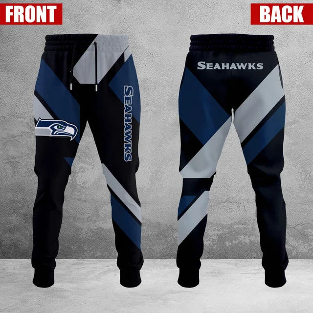 LIMITED EDITION - NEW CUSTOMIZED NFL06 SSH SEATTLE SEAHAWKS SWEATPANTS