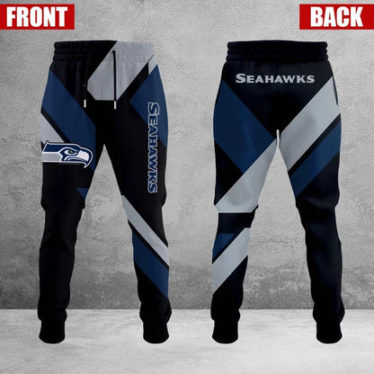LIMITED EDITION - NEW CUSTOMIZED NFL06 SSH SEATTLE SEAHAWKS SWEATPANTS
