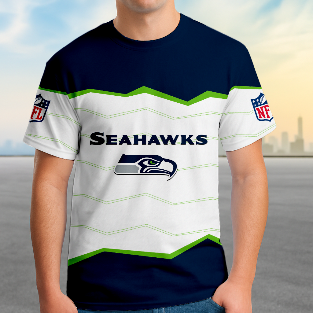 LIMITED EDITION - NEW CUSTOMIZED NFL06 SSH SEATTLE SEAHAWKS UNISEX T-SHIRT, SWEASHIRTS, HOODIE & JACKETS