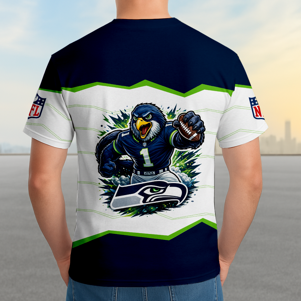LIMITED EDITION - NEW CUSTOMIZED NFL06 SSH SEATTLE SEAHAWKS UNISEX T-SHIRT, SWEASHIRTS, HOODIE & JACKETS