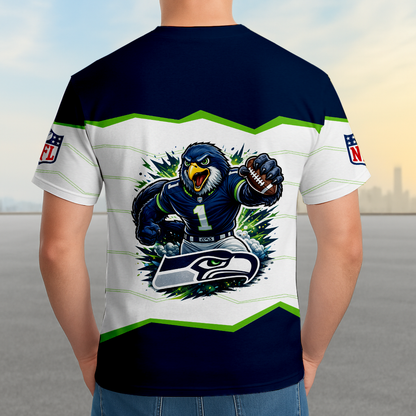 LIMITED EDITION - NEW CUSTOMIZED NFL06 SSH SEATTLE SEAHAWKS UNISEX T-SHIRT, SWEASHIRTS, HOODIE & JACKETS