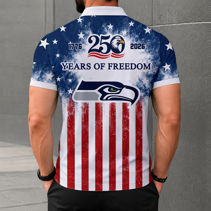 LIMITED EDITION - NEW CUSTOMIZED NFL06 SSH SEATTLE SEAHAWKS POLO SHIRT, ZIP POLO SHIRT & T-SHIRTS