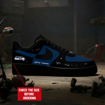 [SPECIAL OFFER] NEW CUSTOMIZED NFL06 SSH SEATTLE SEAHAWKS AF1 SNEAKERS
