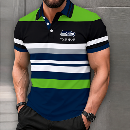 LIMITED EDITION - NEW CUSTOMIZED NFL06 SSH SEATTLE SEAHAWKS T-SHIRT, POLO SHIRT, ZIP POLO SHIRT, SWEATSHIRT, HOODIE & ZIP HOODIE